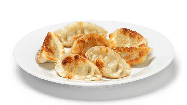 鸡肉锅贴 Pan-Fried Chicken Dumplings (8 pcs)